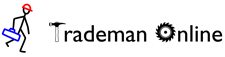 Trademan Online Website company logo design