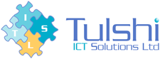 Tulshi ICT Solutions Ltd Logo Design for a Training Company based in London