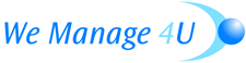 We Manage 4U Logo Design for a Finance Company based in Dorset